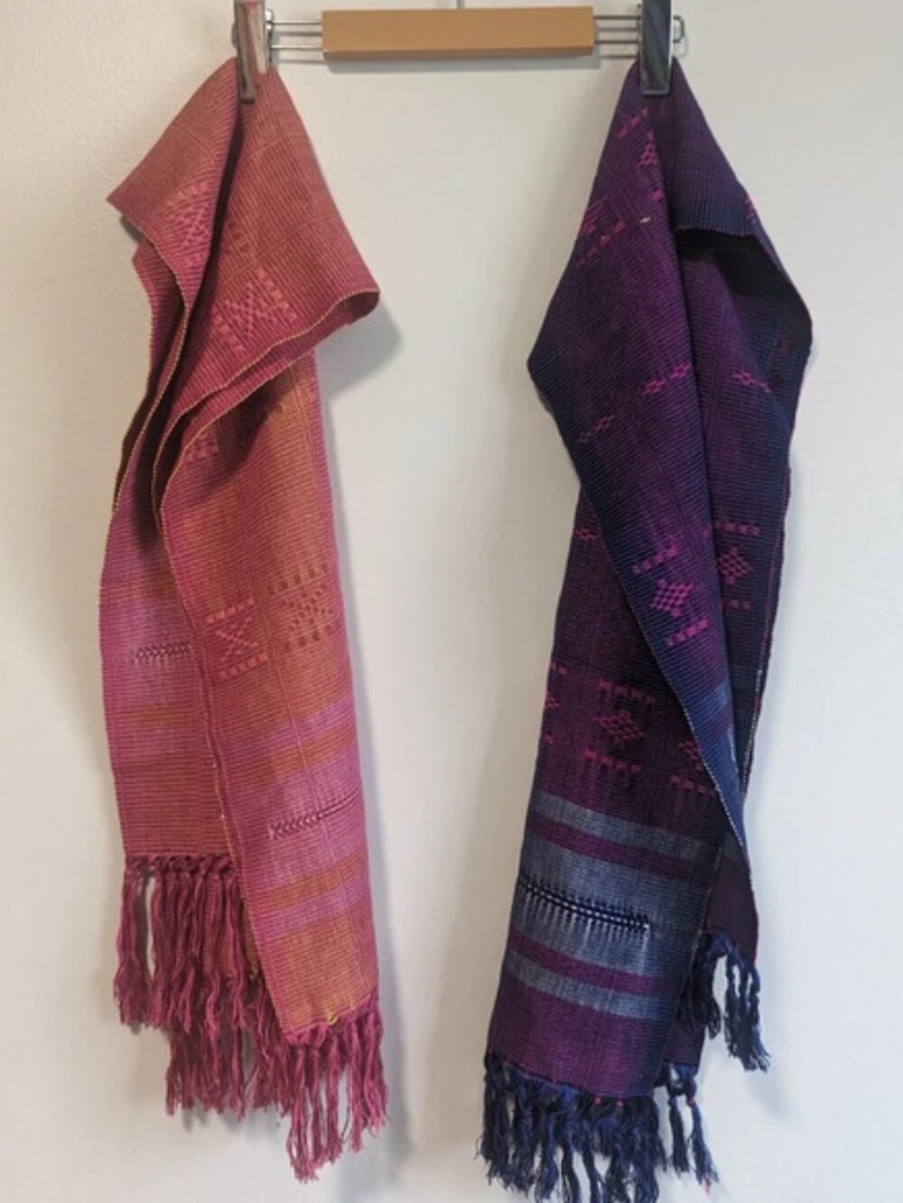 2pc Scarf Bundle  Gradient Woven Elegant Shawls  Scarves